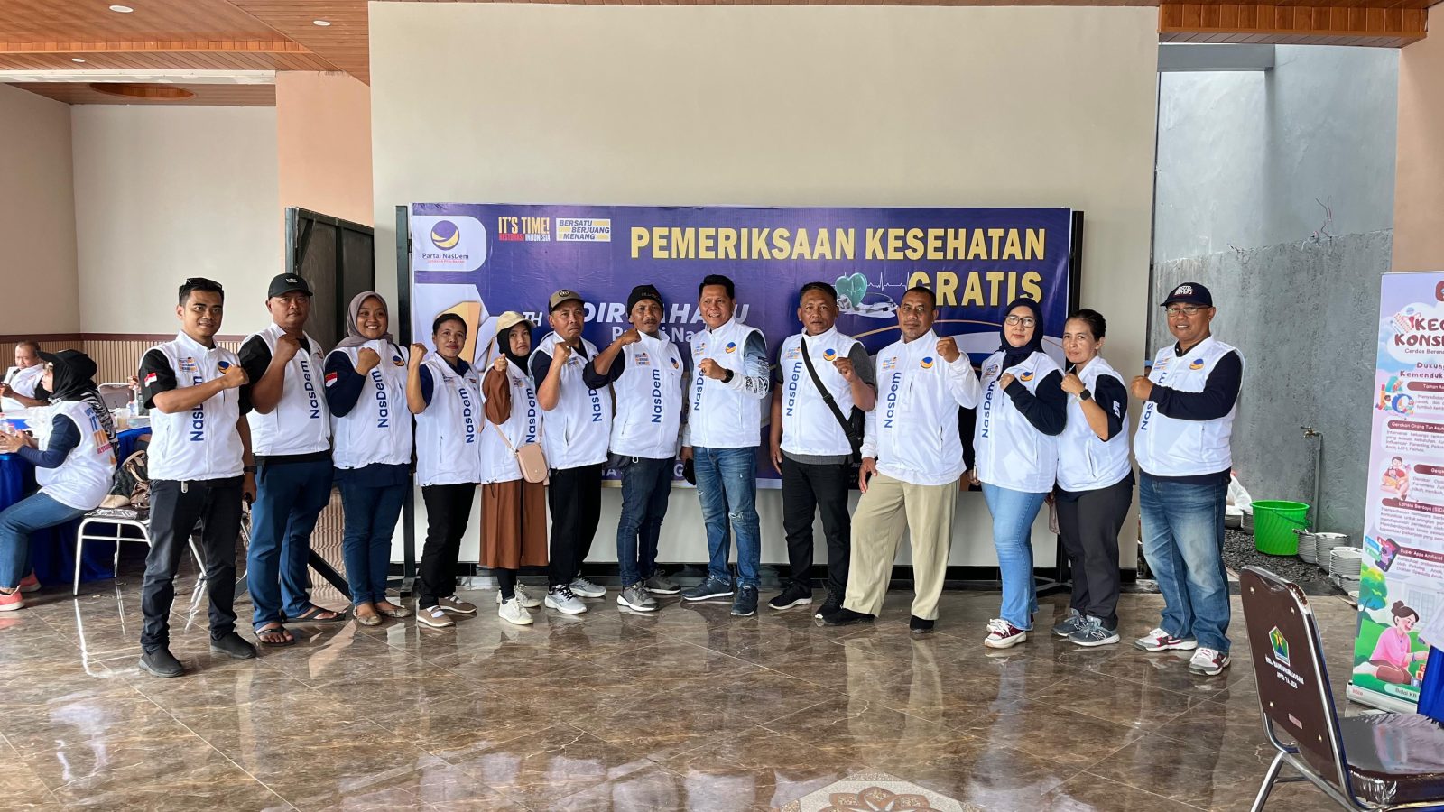 RAPAT KOORDINASI DPC LOWOKWARU & DPD PARTAI NASDEM KOTA MALANG
